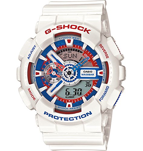 Casio G-Shock Tricolor Maritime Series Resin Quartz Men's Watch ga110tr-7a