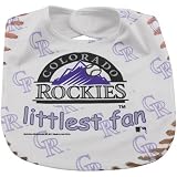 MLB McArthur Colorado Rockies Infant Littlest Fan Mesh Bib