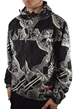 Quiksilver Mens Water Repellant Hoody Jacket Black Large RRP £134.99