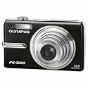 OLYMPUS FE-300 Digitalkamera 12.0 (4000 x 3000) Schwarz schwarz
