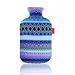 Fashy - W�rmflasche mit Bezug, bunt (rosa-lila)