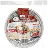 アルミ バーベキュー深型プレート28.5cm 2枚組 M-6656 M-6656