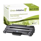 Green Initiative Remanufactured High Yield Black Laser Toner Cartridge for Samsung MLT-D105L