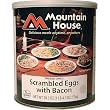 Mountain House Emergency Food Storage - Freeze Dried Scrambled Eggs with Bacon in #10 Can - Long Shelf Life Emergency Food Supplies
