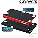 COVRWARE® ZTE Lever LTE Case - [ Armor Defender] Dual Layer [ Shockproof ] [ Drop Protection] Protective Case for ZTE Lever LTE Z936L - [ Include HD Invisible Film ] Retail Package - Red