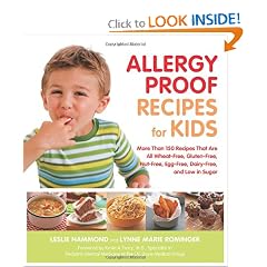 Click here to buy Allergy Proof Recipes for Kids: More Than 150 Recipes That are All Wheat-Free,... by Leslie Hammond and Lynne Marie Rominger.