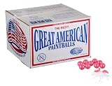 Sporting Goods : Great American Paintballs Standard Paintballs - 2000 Rounds - White Fill