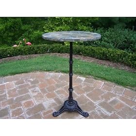 Reviews Oakland Living Stone Art Bar Table 24 Inch Cheap Kdjlkgdn