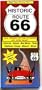 "Get your kicks on" historic Route 66: All eight Rt. 66 states on one map! California, Arizona, New Mexico, Texas, Oklahoma, Kansas, Missouri, Illinois