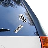 view description of MLB Chicago White Sox 2-Pack 4'' x 4'' Die-Cut Decals