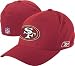 Search : San Francisco 49ers -Red- Coach's Sideline Flex Fit Structured Hat