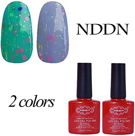 KADISI - Milk UV Gel Nail Kits Professional Gel Polish Light Blue Tools Set Nail Art Tools And Brushes Gel Base And Top Coat UV LED #2nn010Ka-gel