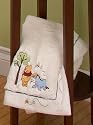 Disney Pooh Pooh'S Day In The Park Cuddle Plush Blanket, Brown/Ivory