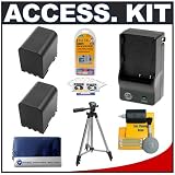 2 CTA Replacement Canon BP-2L12 BP-2L13 BP-2L14 BP-2L5 Batteries and Mini Charger + Tripod + Cameta Bonus Accessory Kit
