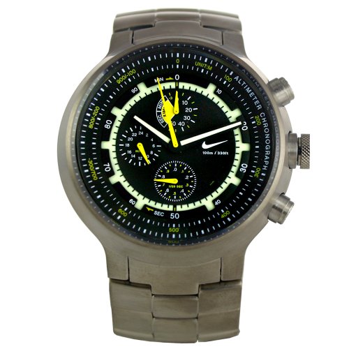Nike Men's Limited Edition Lance Armstrong Titanium Watch #WA0055-002