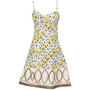 Buy 50's Style Floral Cotton Sundress Dress by PacificPlex
