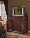 Arlington Plasma Pop Up Entertainment Center Console w/ Motorized Lift LCD TV Armoire