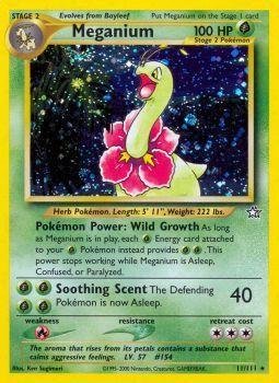 Pokemon - Meganium (11) - Neo Genesis - Holo