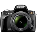 Sony DSLR-A230L SLR-Digitalkamera (10 Megapixel, BIONZ Bildprozessor) inkl. 18-55 mm Objektiv