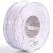 eSUN 3mm White ABS 3D Printer Filament 1kg Spool (2.2lbs), White