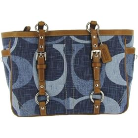 Coach Purse Handbag Ton C E/w Gallon Tote 13810