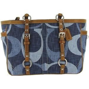 Coach Purse Handbag Ton C E/w Gallon Tote 13810