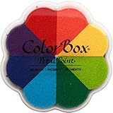 Clearsnap ColorBox Pigment Petal Point Option Inkpad 8-Color, Pinwheel
