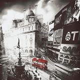 Laminated Atmospheric Colour Selection Photography From Jurek Nems Piccadilly Circus Superb Quality Laminated Print 508x508cm
