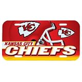 Kansas City Chiefs - Giant Helmet License Plate, NFL Pro Football