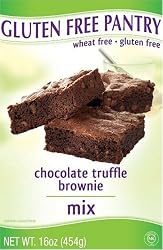 The Gluten-Free Pantry Chocolate Truffle Brownie Mix, 16-Ounce Boxes (Pack of 6)