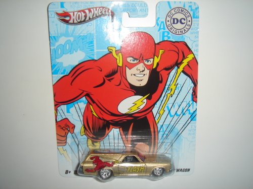  2011 Hot Wheels DC Comics The Flash '70 Chevelle SS Wagon Gold
