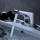Auralum　自動水栓　クロムメッキ　単水栓 浴室 トイレ用 蛇口単一冷たい水