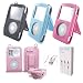 Apple iPod 5th Generation Video 30GB 60GB 80GB Premium Leather Case - Bundeled with Audio Video AV Cable - 5 Color Options