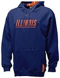 Nike Illinois Fighting Illini Youth NCAA Embroidered Hooded Sweatshirt