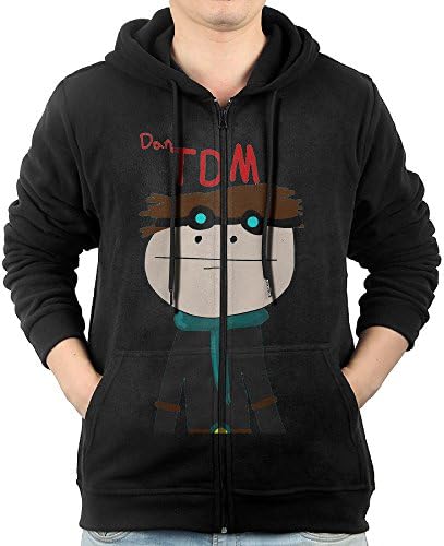 AASD Men's Cartoon Dan TDM Full-Zip Fleece Hoodie XL