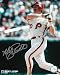 Mike Schmidt Autographed/Hand Signed Philadelphia Phillies 8x10 Photo (Swinging)