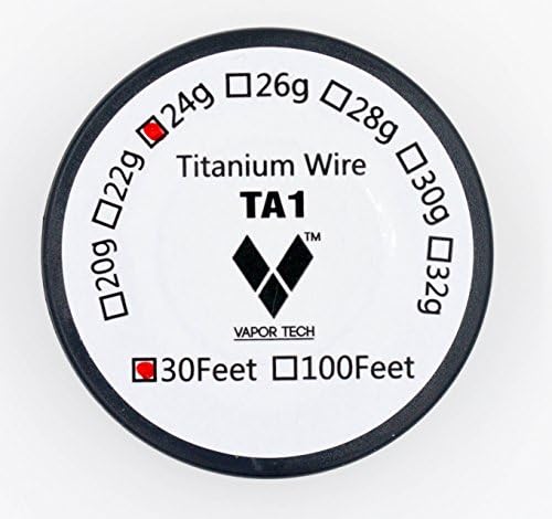 Titanium TA1 26ga. Wire 30ft. Spool