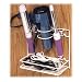 Hair Dryer Organizer and Curling Iron Holder (White) (8.125" L x 10.25" W x 4.5" H)