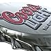 1 X Coors Light Bottle Cap Tin Sign
