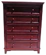 Westwood Design Jonesport 5 Drawer Chest, Virginia Cherry