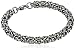 Men's Stainless Steel Byzantine Chain Bracelet, 8