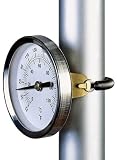 from ETI dial surface pipe thermometer - ideal for hot water pipes