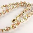 Handmade Murano Glass Bead Necklaces - Angela Baby Blue