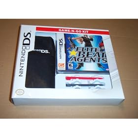 NINTENDO DS GAME-N-GO KIT WITH ELITE BEAT AGENTS SOFTWARE GAME