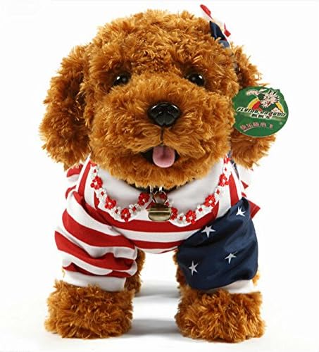 50cm/20" Poodle Teddy Dog Plush Toy Animal Stuffed Toys- Light Brown
