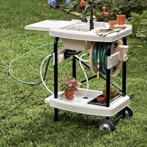 Amazon.com : Yard Cart Portable Sink/ Workstation : Tools Products