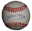 Seattle Mariners Franklin Gutierrez Autographed ROLB Baseball, Cleveland Indians, Proof Photo