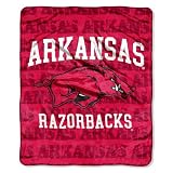 NCAA 50-Inch-by-60-Inch Micro Plush Raschel Throw Grunge Design