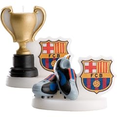 Dekoback 03-08-00037 Kuchenkerzen-Set FC Barcelona