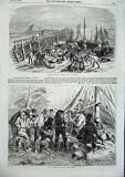 Yarmouth Herring Fishery Boats Sale Quay Fish 1856